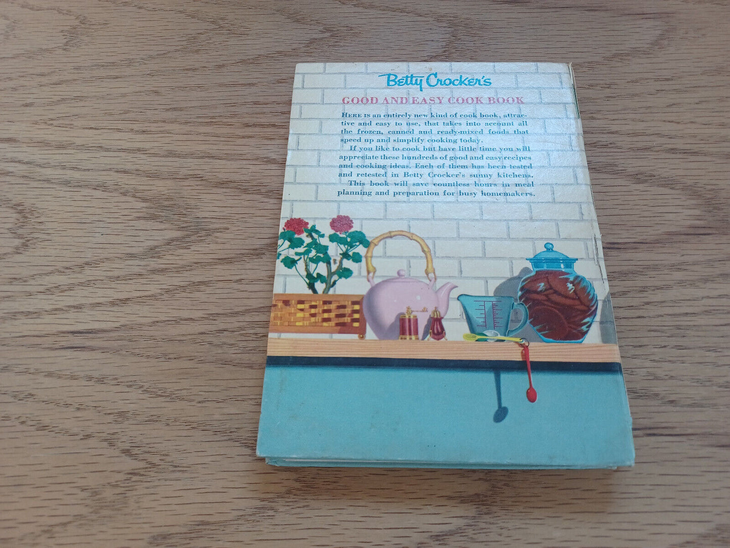 Betty Crocker'S Good And Easy Cook Book 1St Ed 4Th Printing 1954