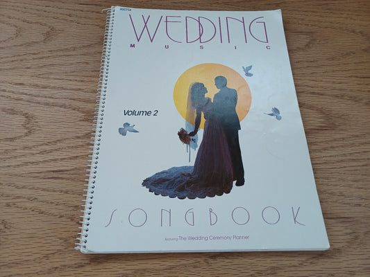 Wedding Music Songbook Volume 2 1987 Benson Company