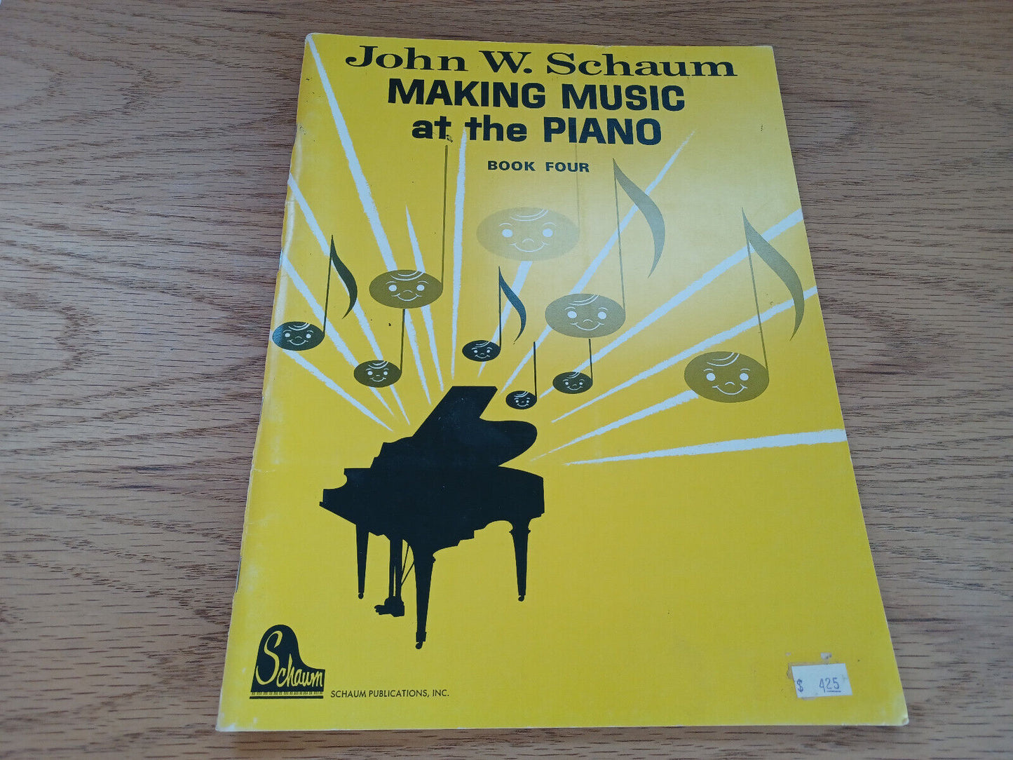 John W Schaum Making Music At The Piano Book Four 1963