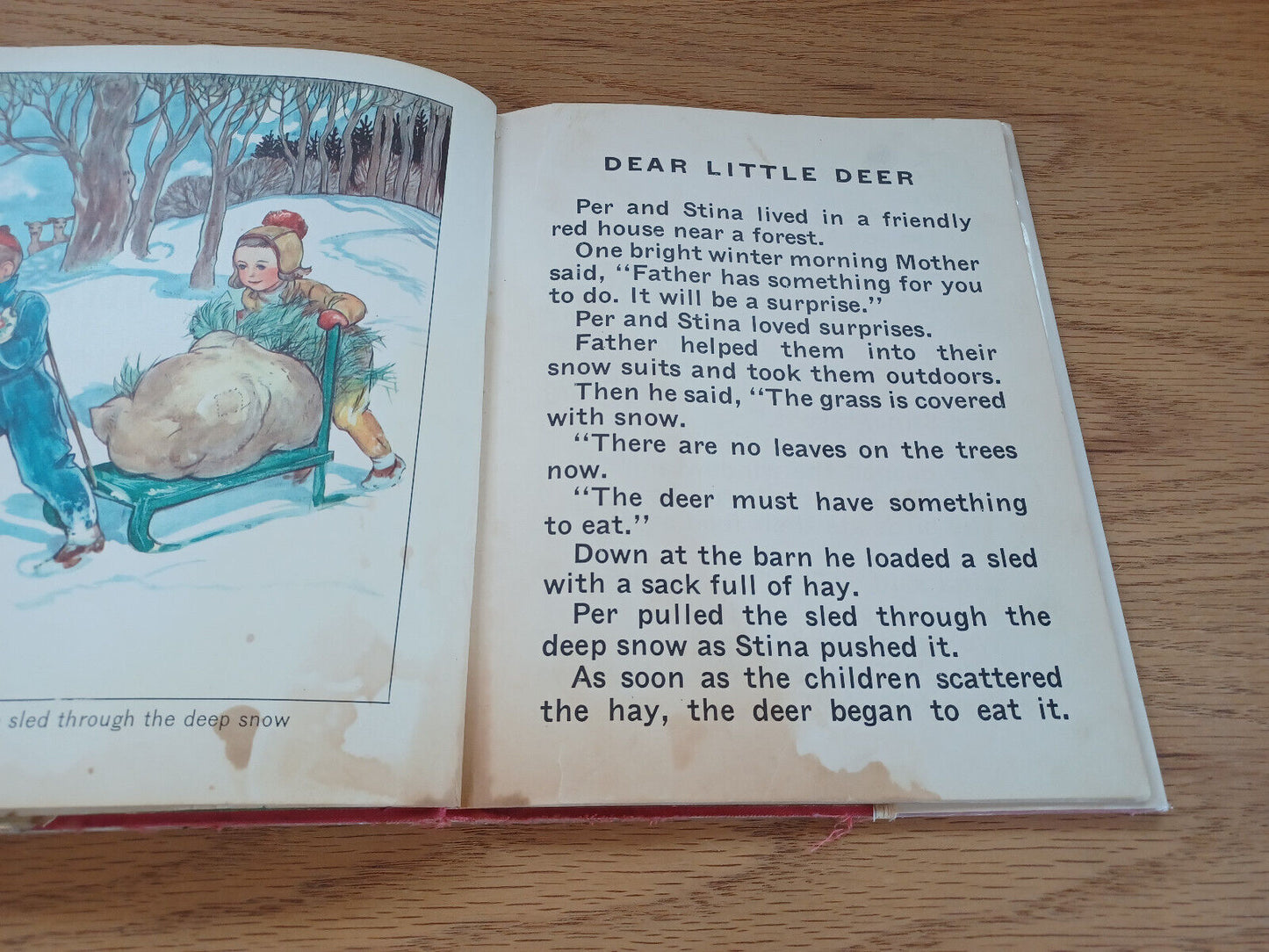 Dear Little Deer Maj Lindman 1953 Dust Jacket