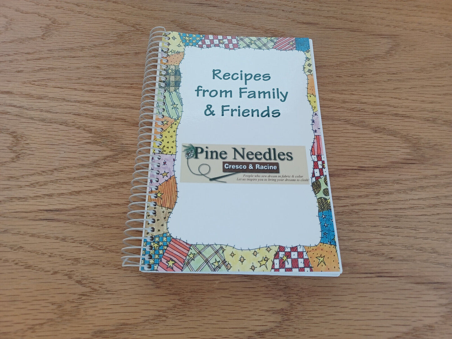 Recipes From Family & Friends Pine Needles Cresco & Racine Cookbook