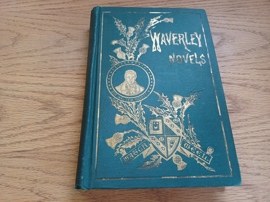 Waverley Novels Sir Walter Scott Volume I Waverly Guy Mannering The Anituqary