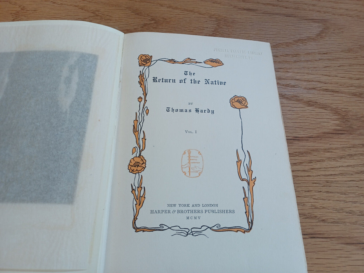 The Return Of The Native Thomas Hardy 1910 Vol I