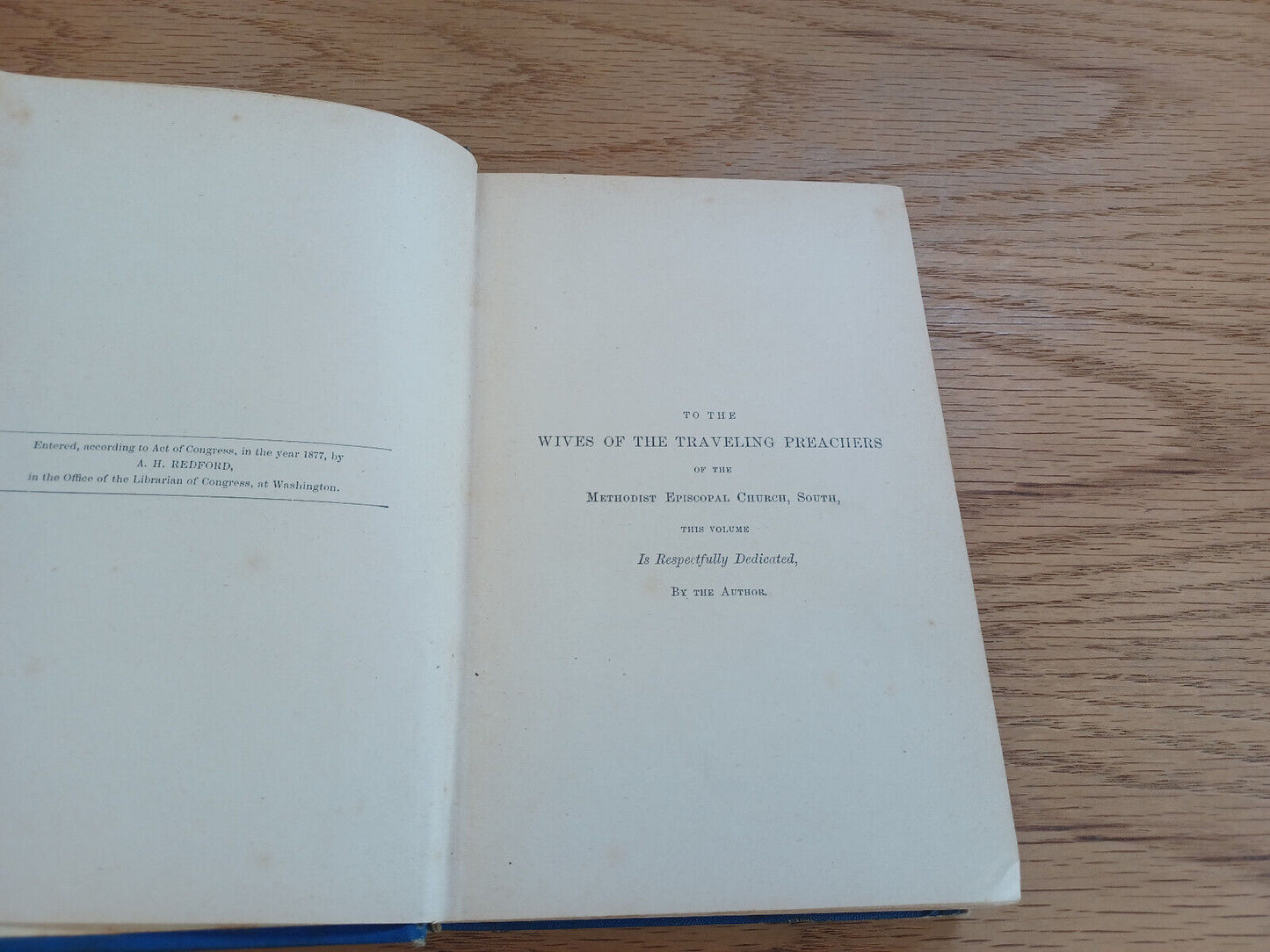 The Preachers Wife By An Old Traveling Preacher First Edition 1877