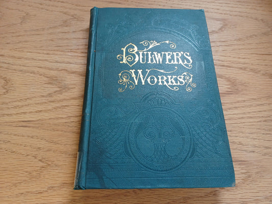 The Works Of Edward Bulwer Lytton Night And Morning Godolphin Volume V