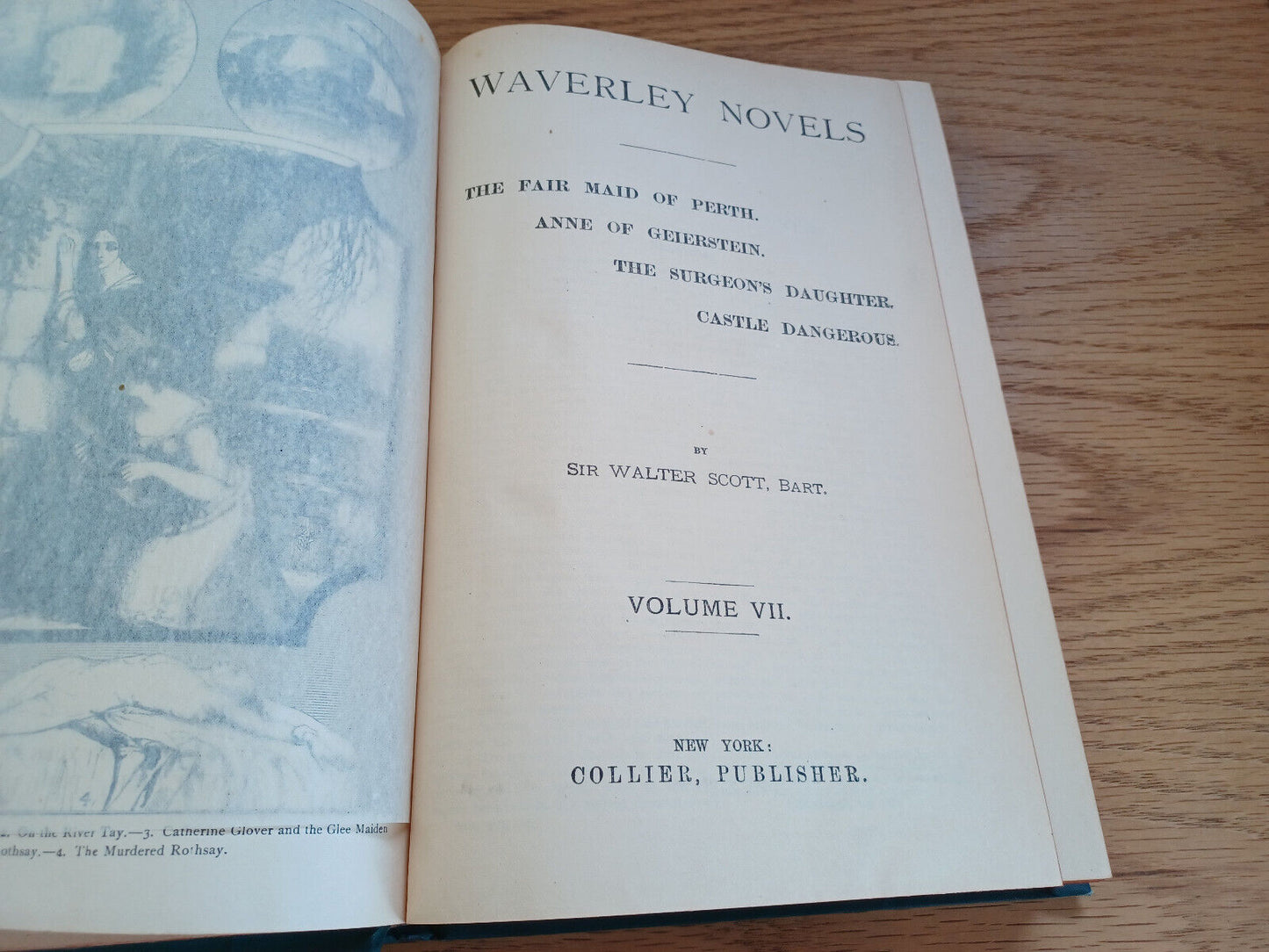 Waverley Novels Sir Walter Scott Vol Vii Fair Maid Of Perth Anne Of Geierstein