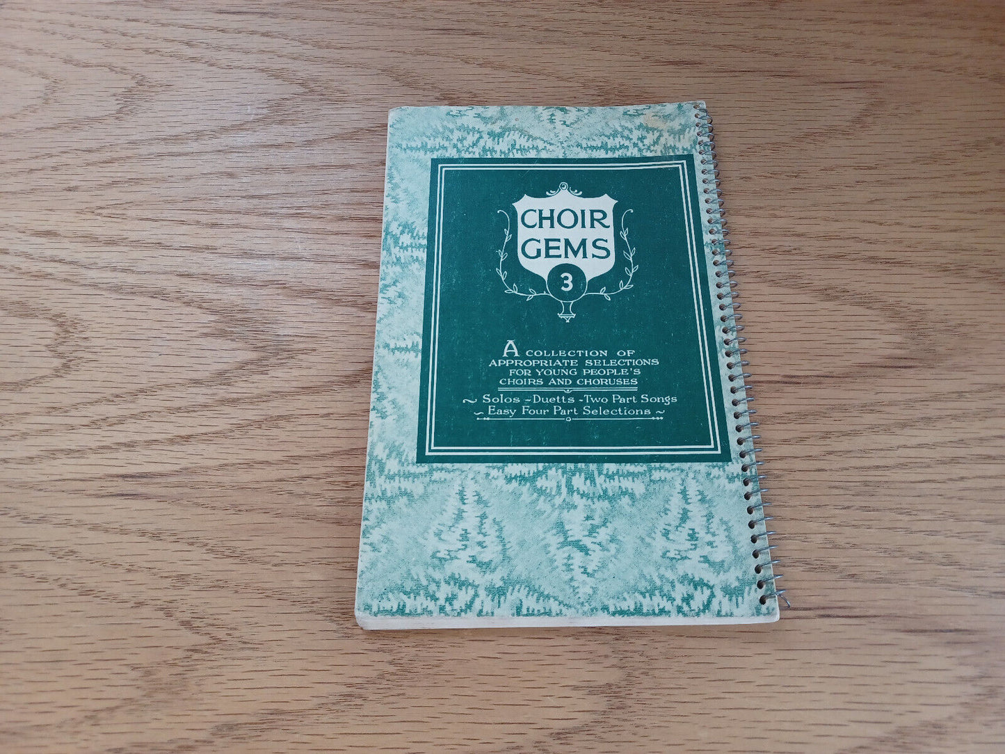 Choir Gems 3  Selections For Young Choirs And Choruses C Austin Miles 1934