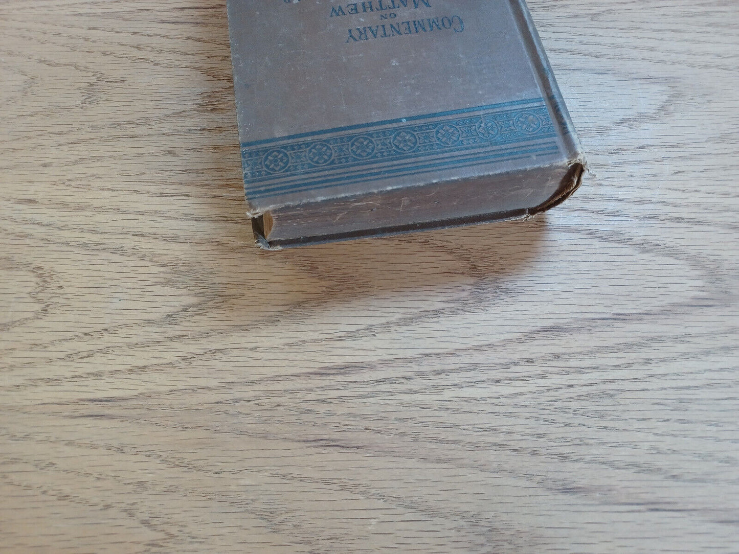 Commentary On The Gospel Of Matthew John A Broadus 1886