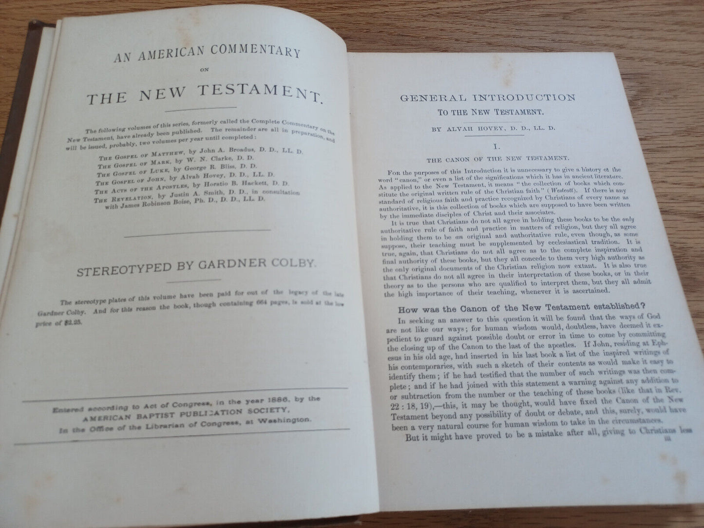 Commentary On The Gospel Of Matthew John A Broadus 1886