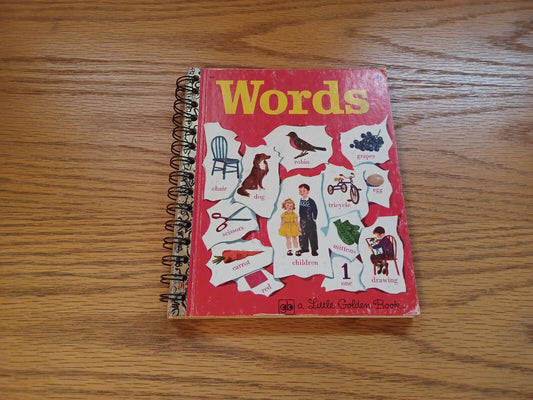 The Little Golden Book Of Words Selma Lola Chambers 1978