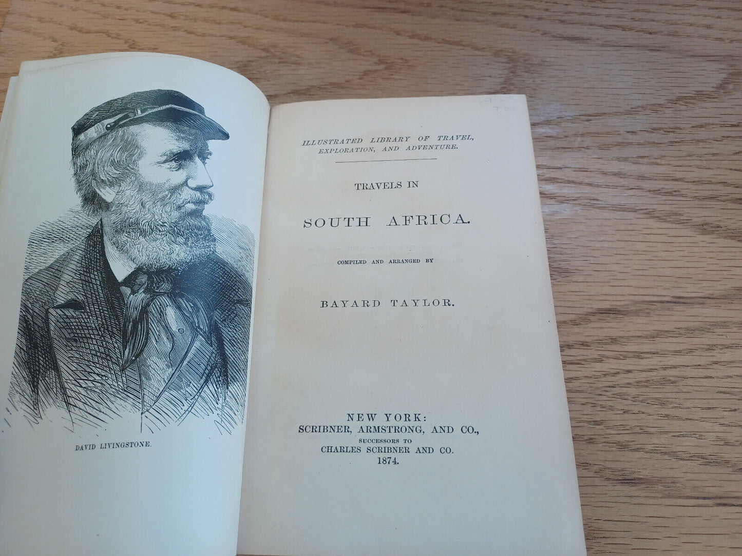 Travels In South Africa Bayard Taylor Illustrate Library Of Travel 1874