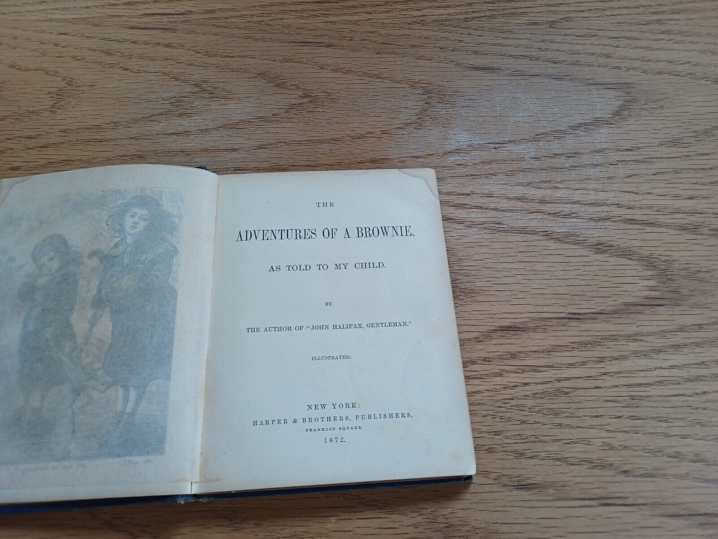 The Adventures Of A Brownie 1872 Author Of John Halifax Gentleman