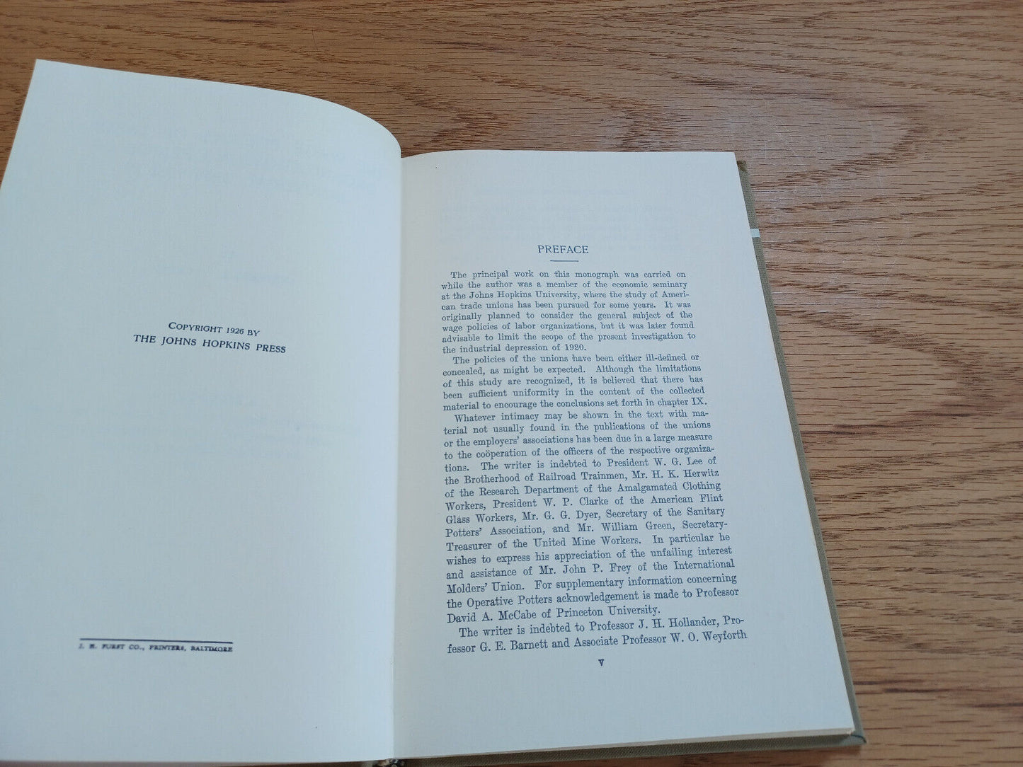 The Wage Policies Of Labor Organizations In Period Of Industrial Depression 1969