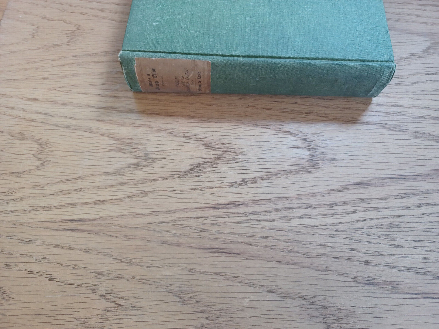 The Works Of George Eliot Vol Ix Edition De Luxe Poems Life Of George Eliot