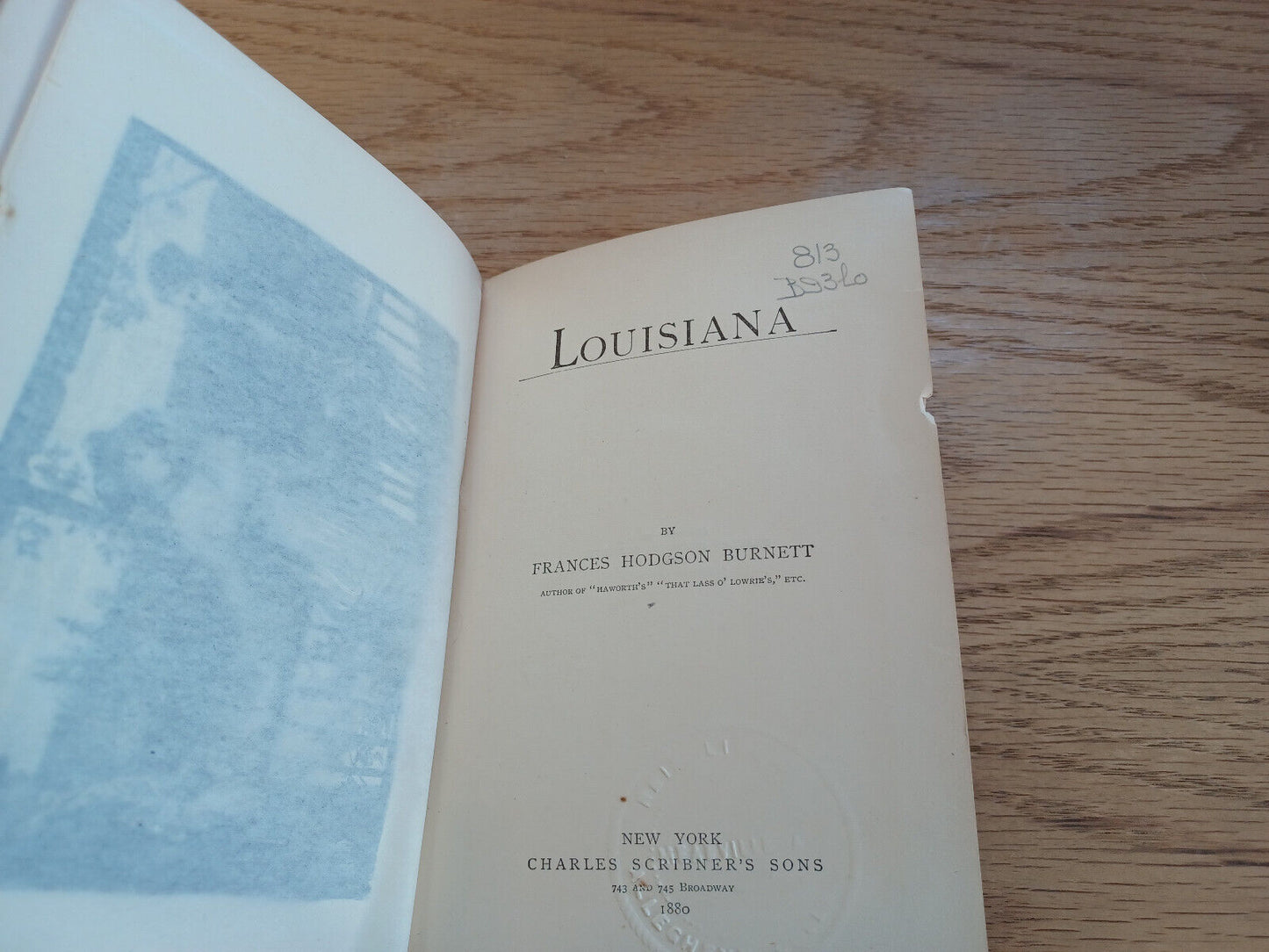 Louisiana Frances Hodgson Burnett 1880