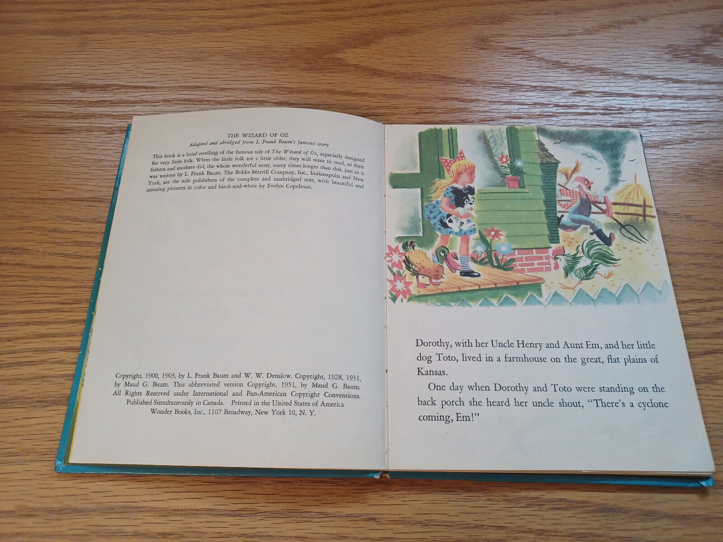 The Wizard Of Oz L Frank Baum 1951