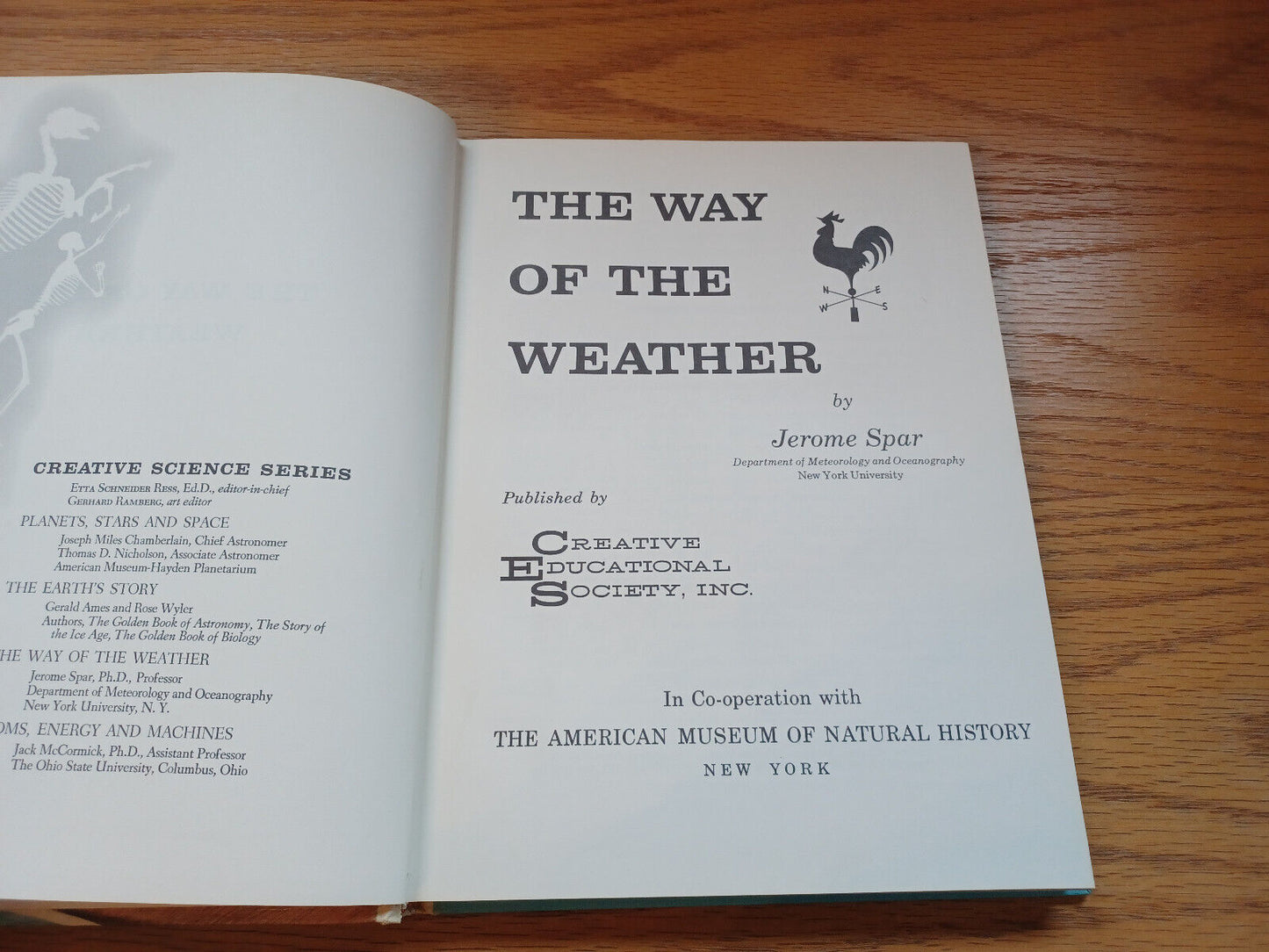 The Way Of The Weather By Jerome Spar 1962