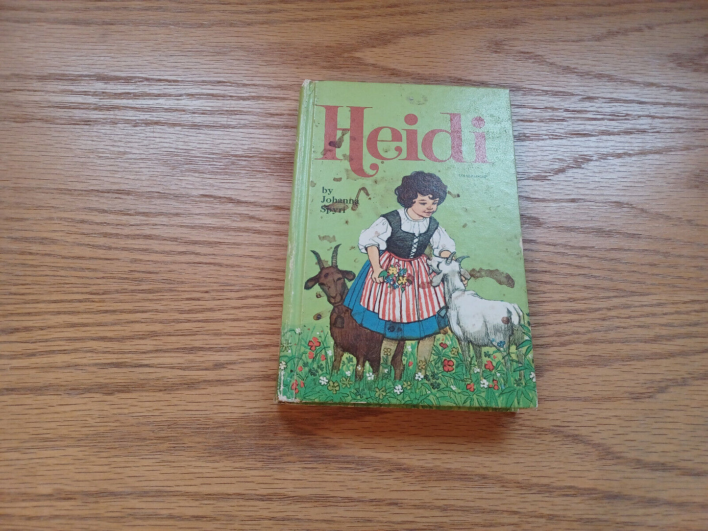 Heidi By Johanna Spyri 1970 Whitman