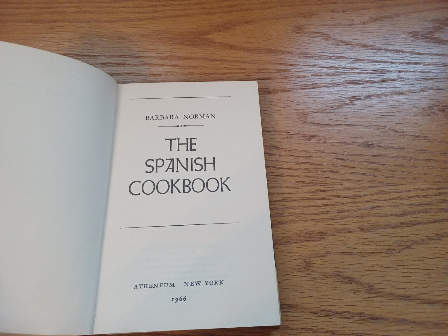 The Spanish Cookbook Barbara Norman 1966 First Edition