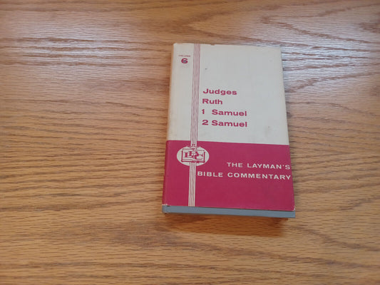 The Layman'S Bible Commentary Volume 6 Eric C Rust 1961 Dust Jacket