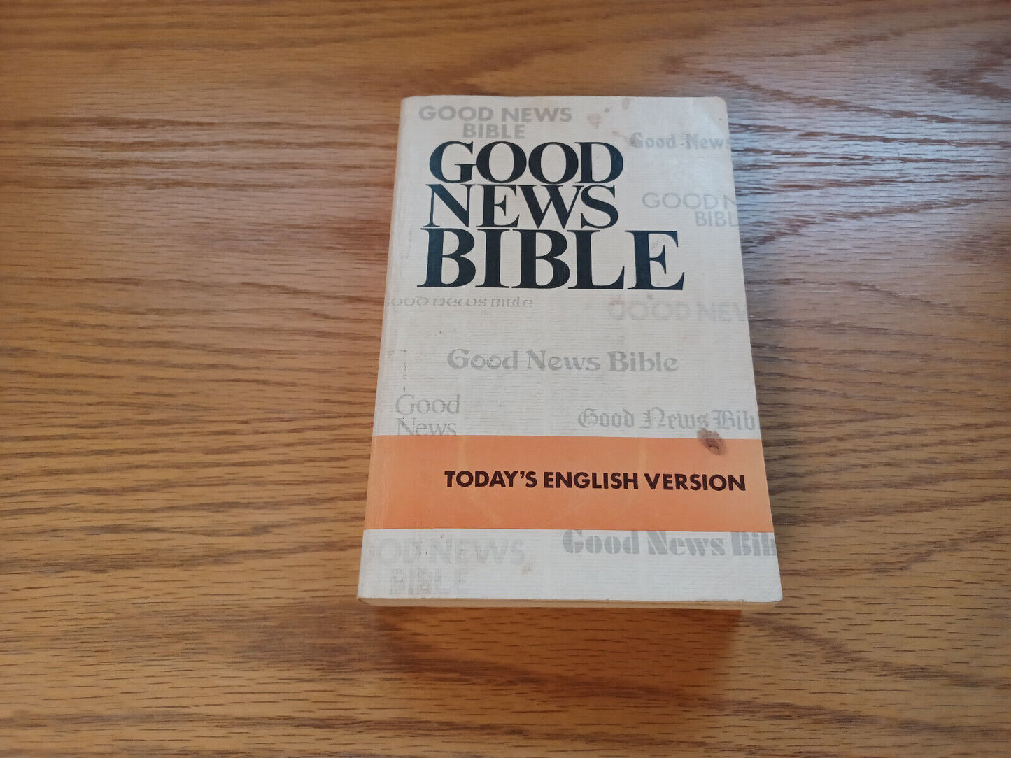 Good News Bible Today's English Version 1980 American Bible Society