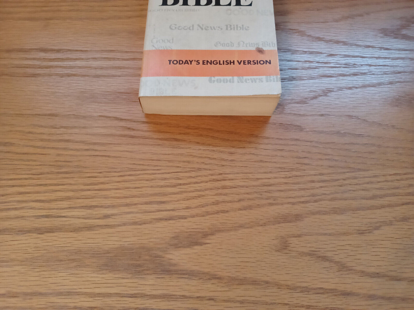 Good News Bible Today's English Version 1980 American Bible Society
