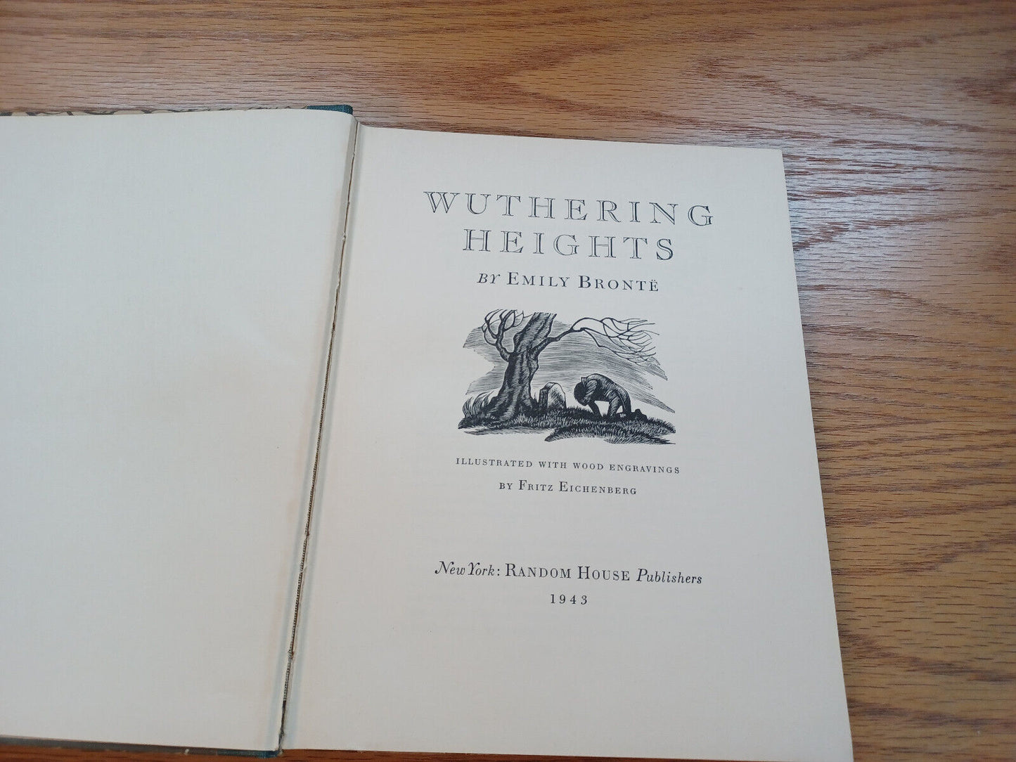 Wuthering Heights By Emily Brontë 1943