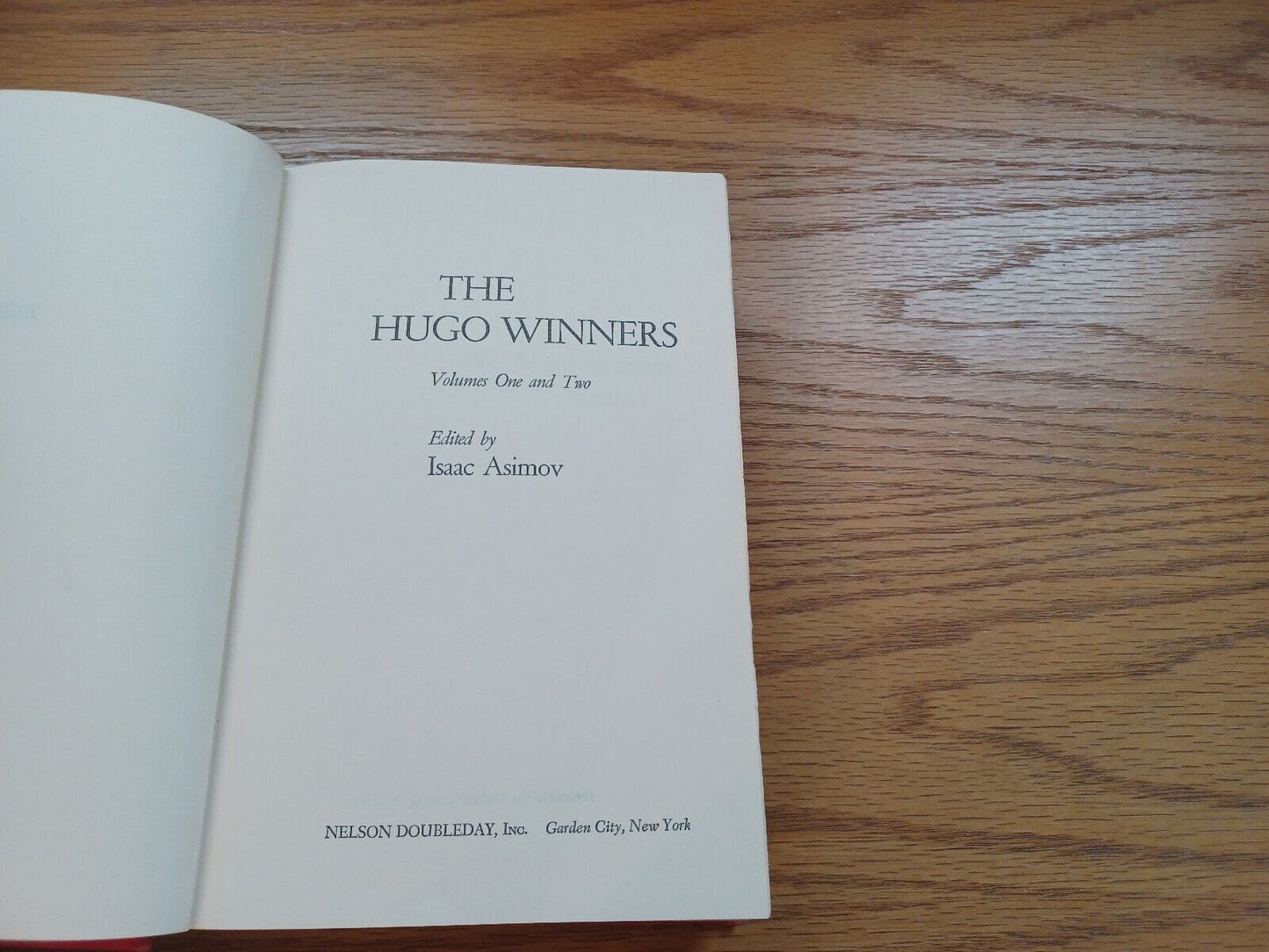 The Hugo Winners Volumes One And Two Isaac Asimov 1962