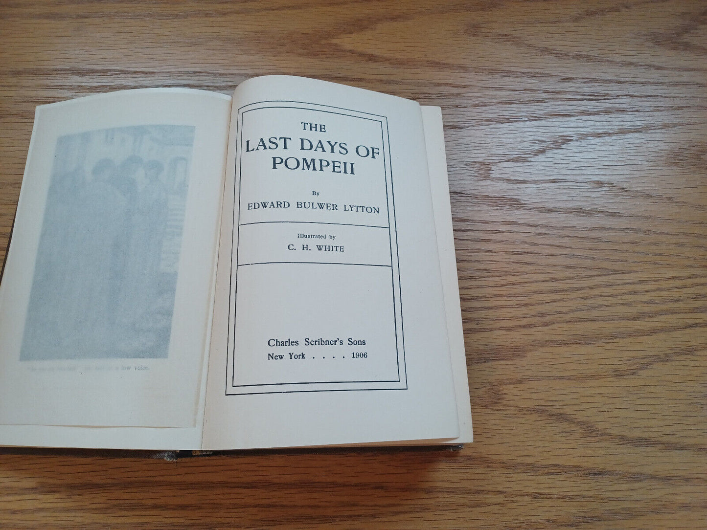 The Last Days Of Pompeii Edward Bulwer Lytton 1906