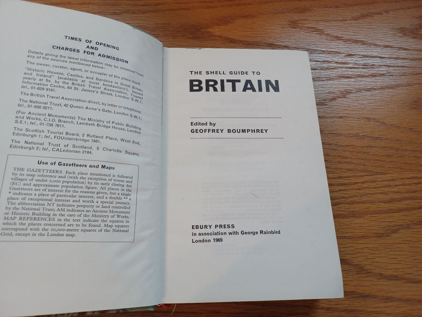 The Shell Guide To Britain Dust Jacket 1969