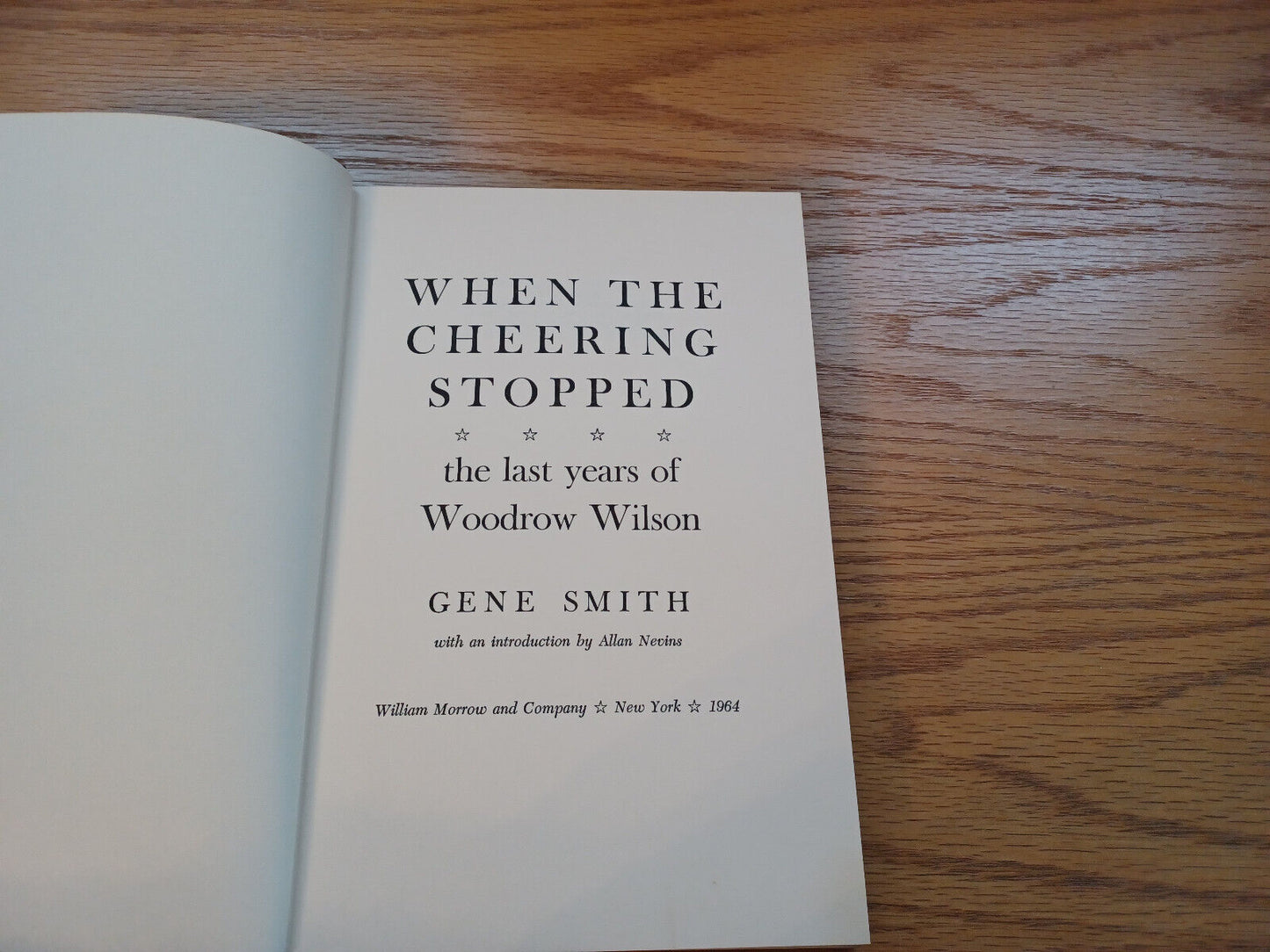 When The Cheering Stopped By Gene Smith 1964