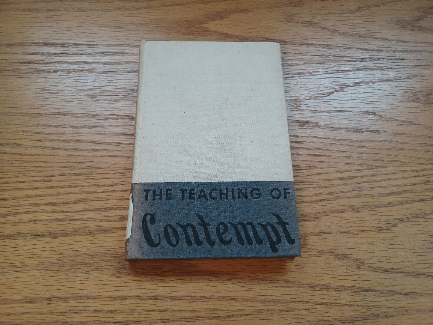 The Teaching Of Contempt Jules Isaac 1964 1St Edition