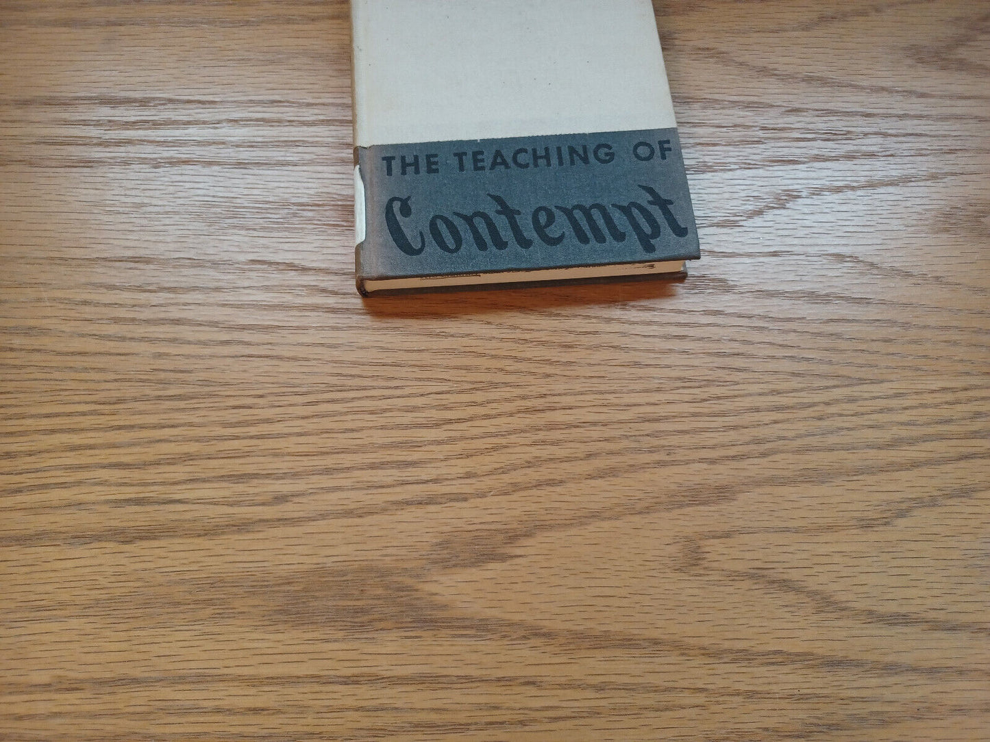 The Teaching Of Contempt Jules Isaac 1964 1St Edition