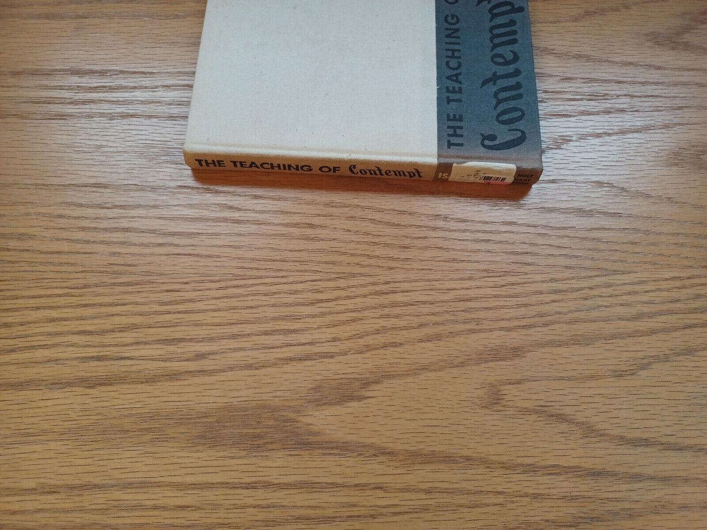 The Teaching Of Contempt Jules Isaac 1964 1St Edition