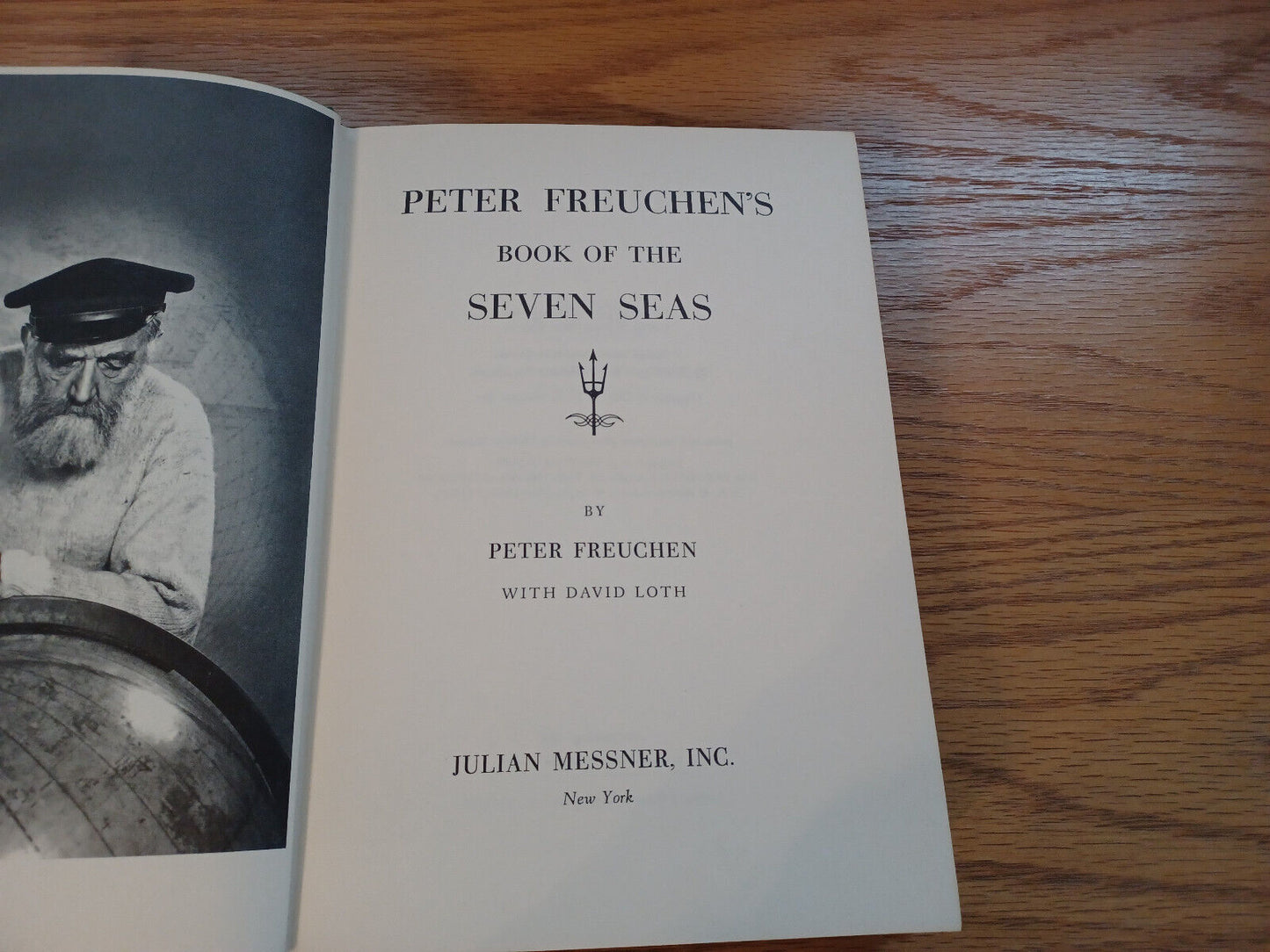 Peter Freuchens Book Of The Seven Seas By Peter Fruechen 1958