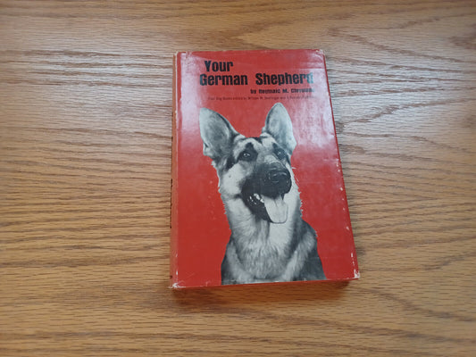 Your German Shepherd By Reginald Cleveland 1966 1st Edition Dust Jacket