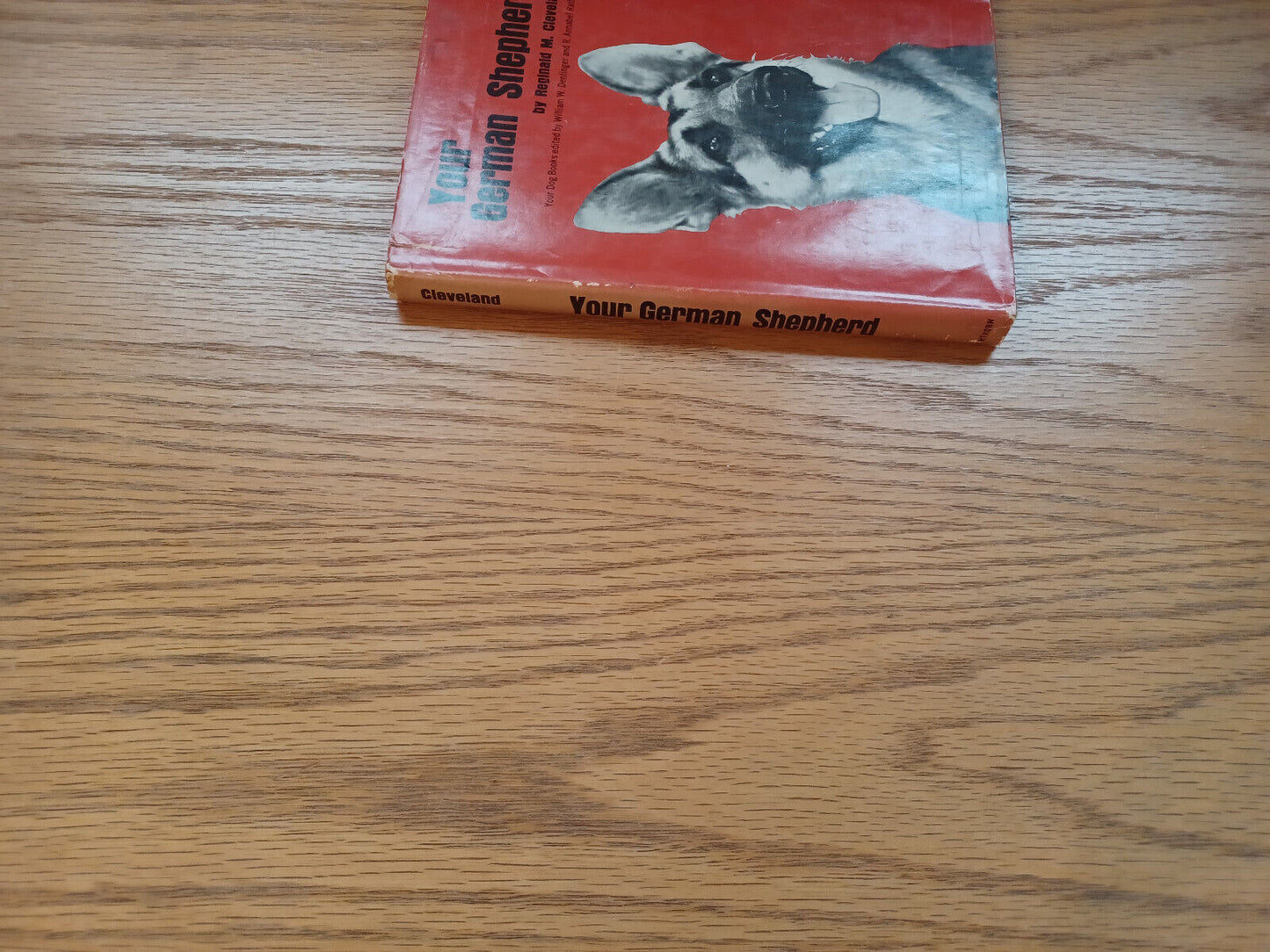 Your German Shepherd By Reginald Cleveland 1966 1st Edition Dust Jacket