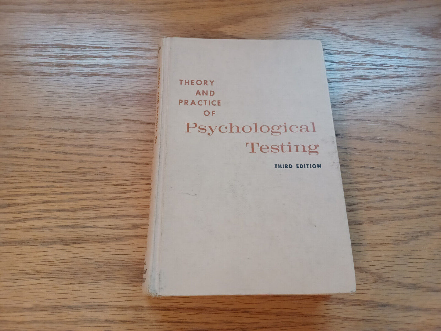 Theory And Practice Of Psychological Testing 1962 Frank S Freeman