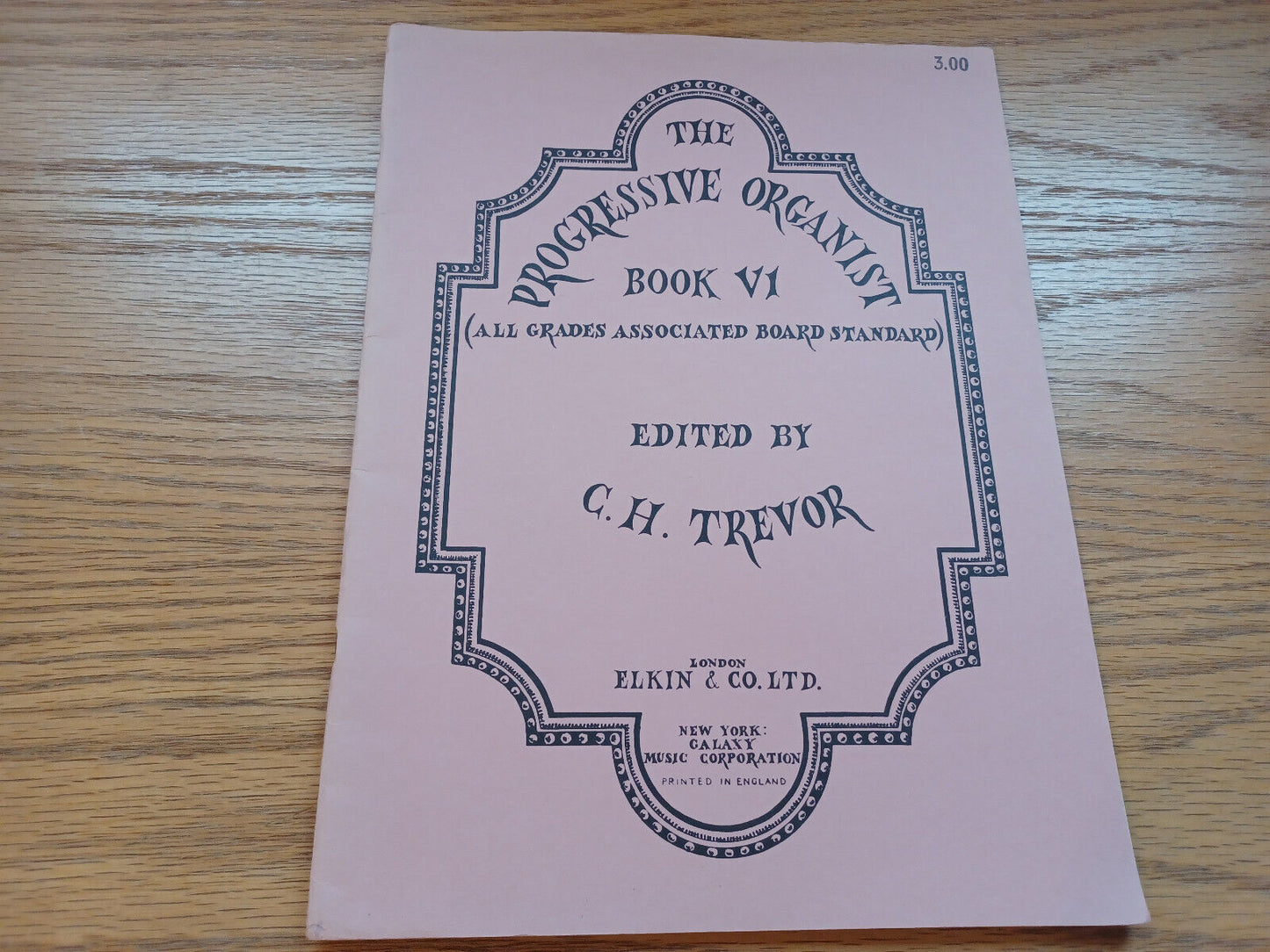 The Progressive Organist Book Vi C H Trevor 1966