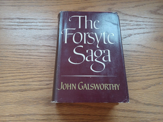 The Forsyte Saga By John Galsworthy 1961 Dust Jacket