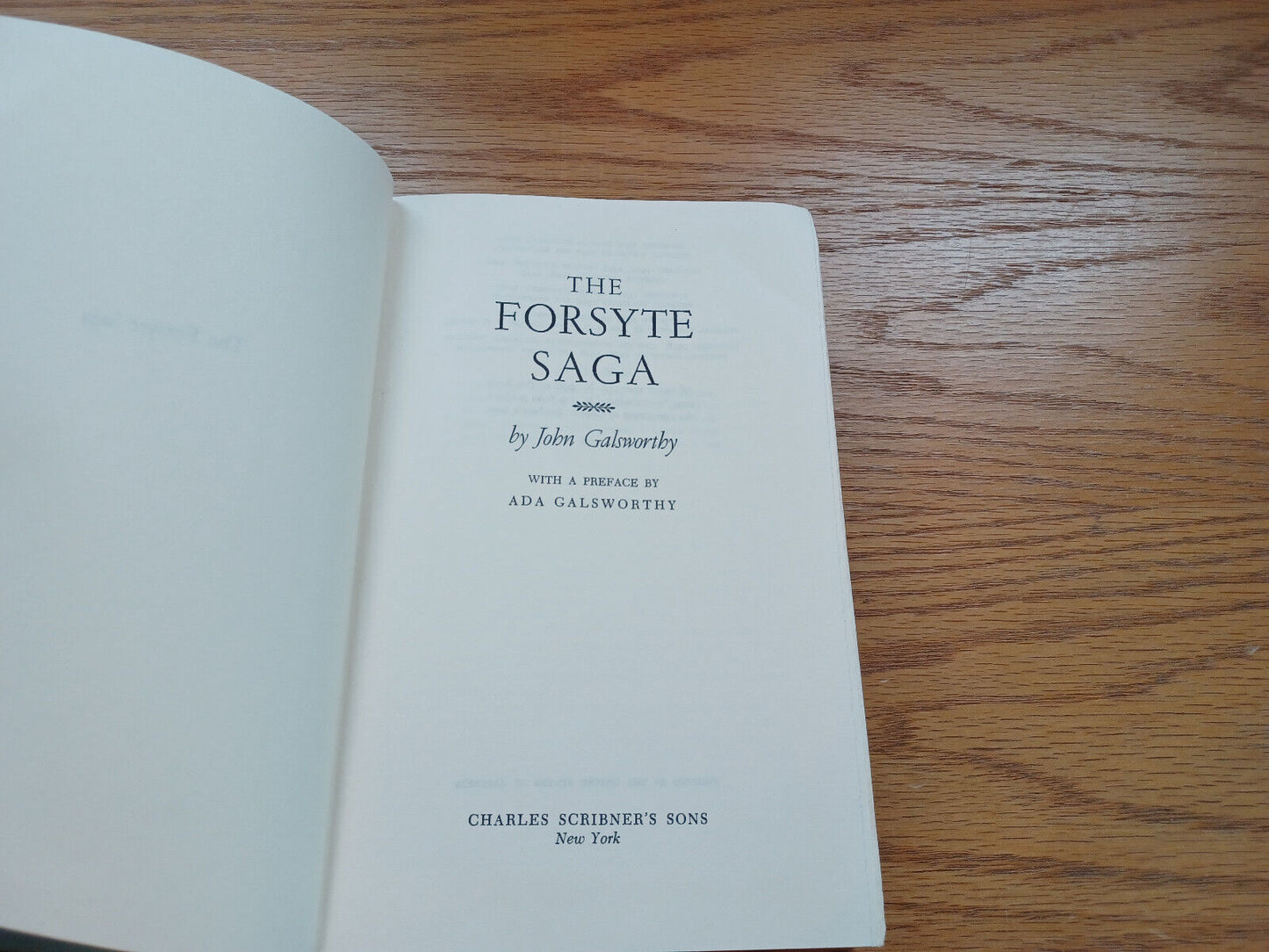 The Forsyte Saga By John Galsworthy 1961 Dust Jacket