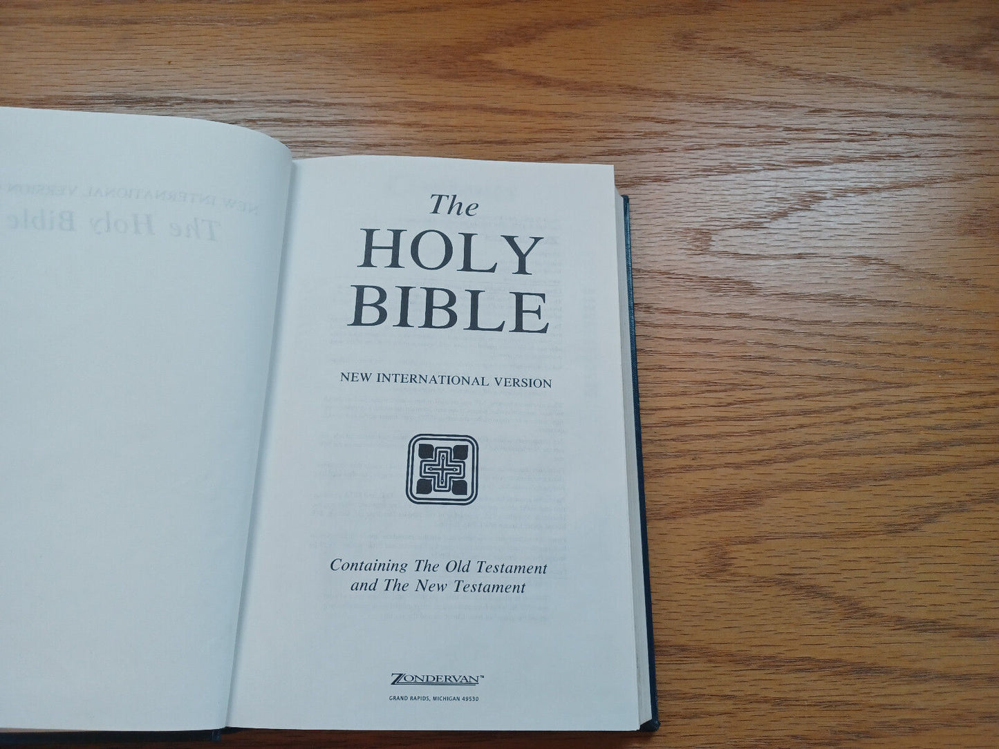 Holy Bible New International Version 1984