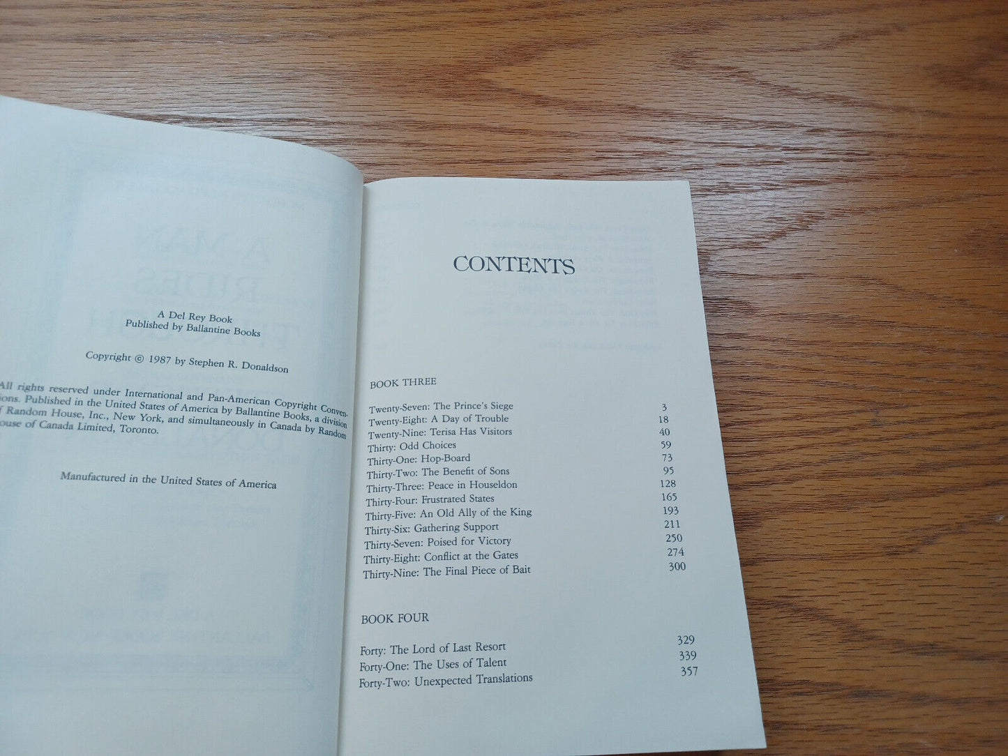 A Man Rides Through By Steven Donaldson 1987