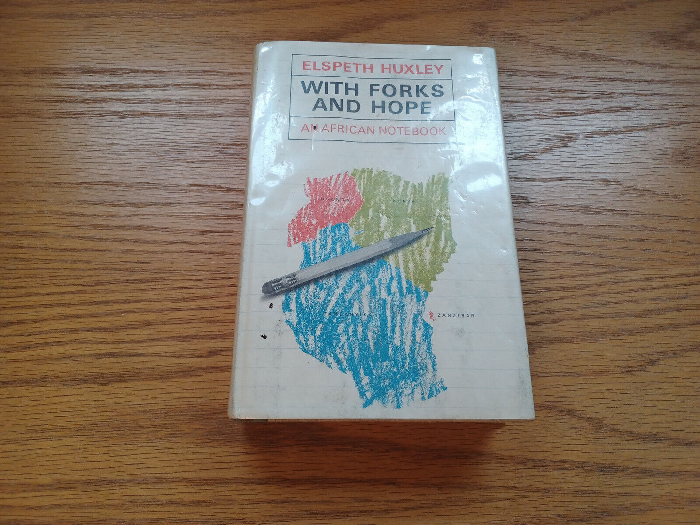 With Forks And Hope An African Notebook Elspeth Huxley Dust Jacket 1964