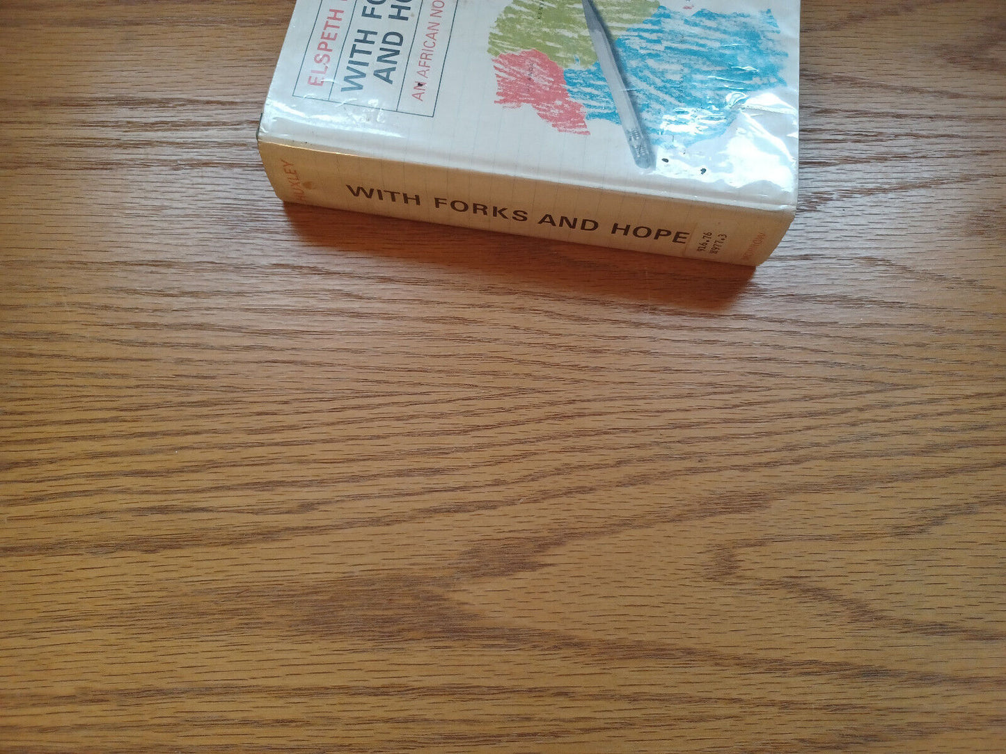 With Forks And Hope An African Notebook Elspeth Huxley Dust Jacket 1964