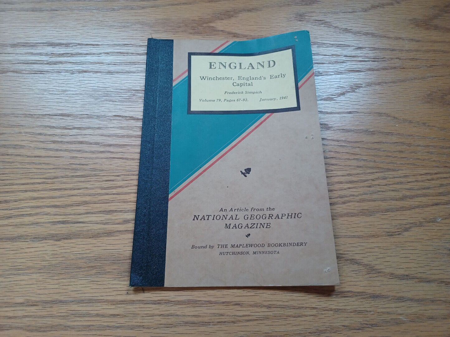 Winchester England'S Early Capital Frederick Simpich Vol 79 Pages 67 To 92 1941