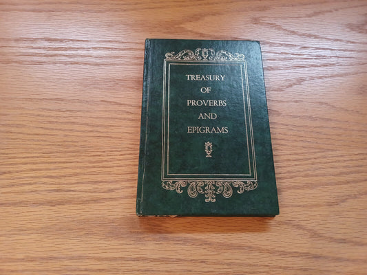 Treasury Of Proverbs And Epigrams 1954