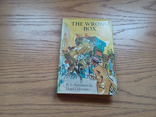 The Wrong Box By Rl Stevenson 1961 Dust Jacket