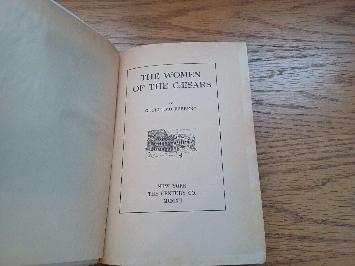 The Women Of The Caesars Guglielmo Ferrero 1912