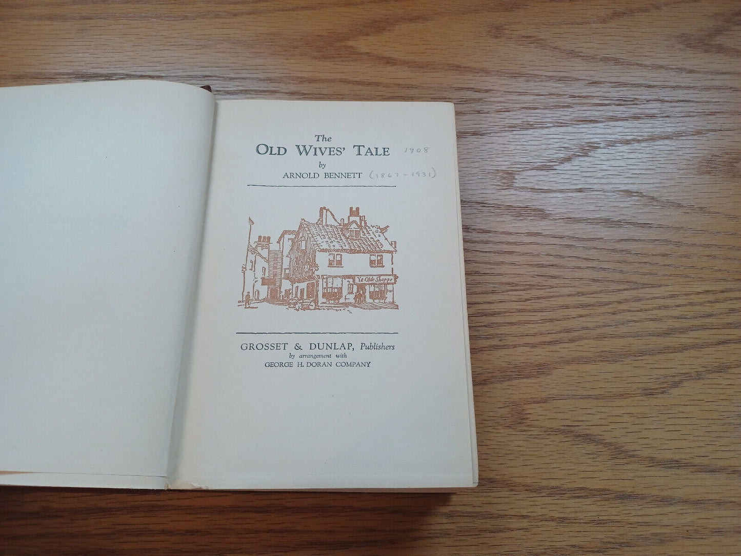 The Old Wives' Tale Arnold Bennett 1911